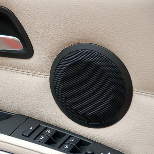 2Pcs Replacement Car Door Panel Speaker Trim for BMW 3 Series E90 E91 X1 E84 - Afbeelding 4 van 14