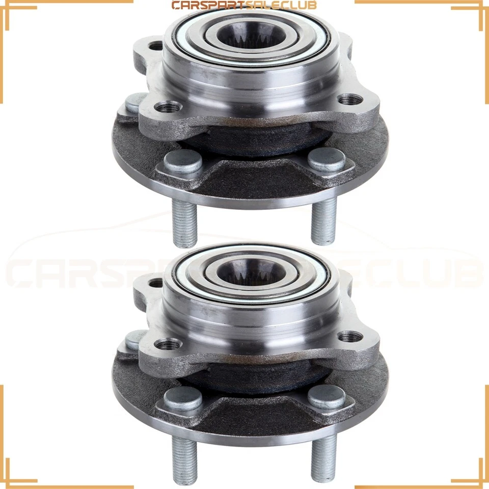 Conjunto de 2 bujes y cojinetes de rueda delantera para Mitsubishi 3000GT Dodge Stealth 91-1999 Foto 2 de 4