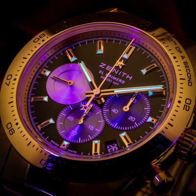 Zenith Chronomaster Sport Rose Gold Black Dial Complete 18.3101