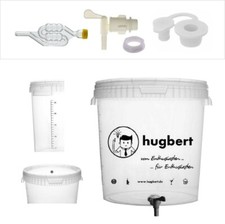 SET8 G&auml;rbeh&auml;lter mit Skala G&auml;rungsrohr Dichtgummi Ablaufhahn Gr&ouml;&szlig;en zur Auswahl