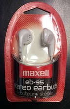 Maxell EB-95 White Earbuds 190599