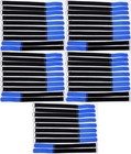 50 Kabelbinder Klettverschluss 30 cm x 20 mm blau Klettband Klettkabelbinder Öse