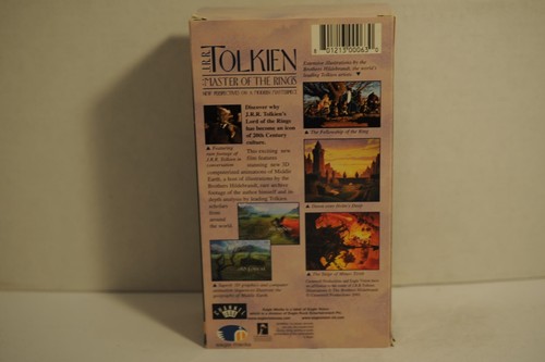 J.R.R. Tolkien Master of the Ring, A guide to the world of the Ring, 2 tape VHS - Picture 2 of 4