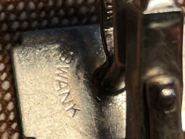 SWANK Sterling Silver Rectangular Cuff Links Engr… - image 7