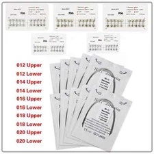 Dental Ortho Braces Brackets Mini Roth.022 Hook 345/Arch Wire Round/Buccal Tube