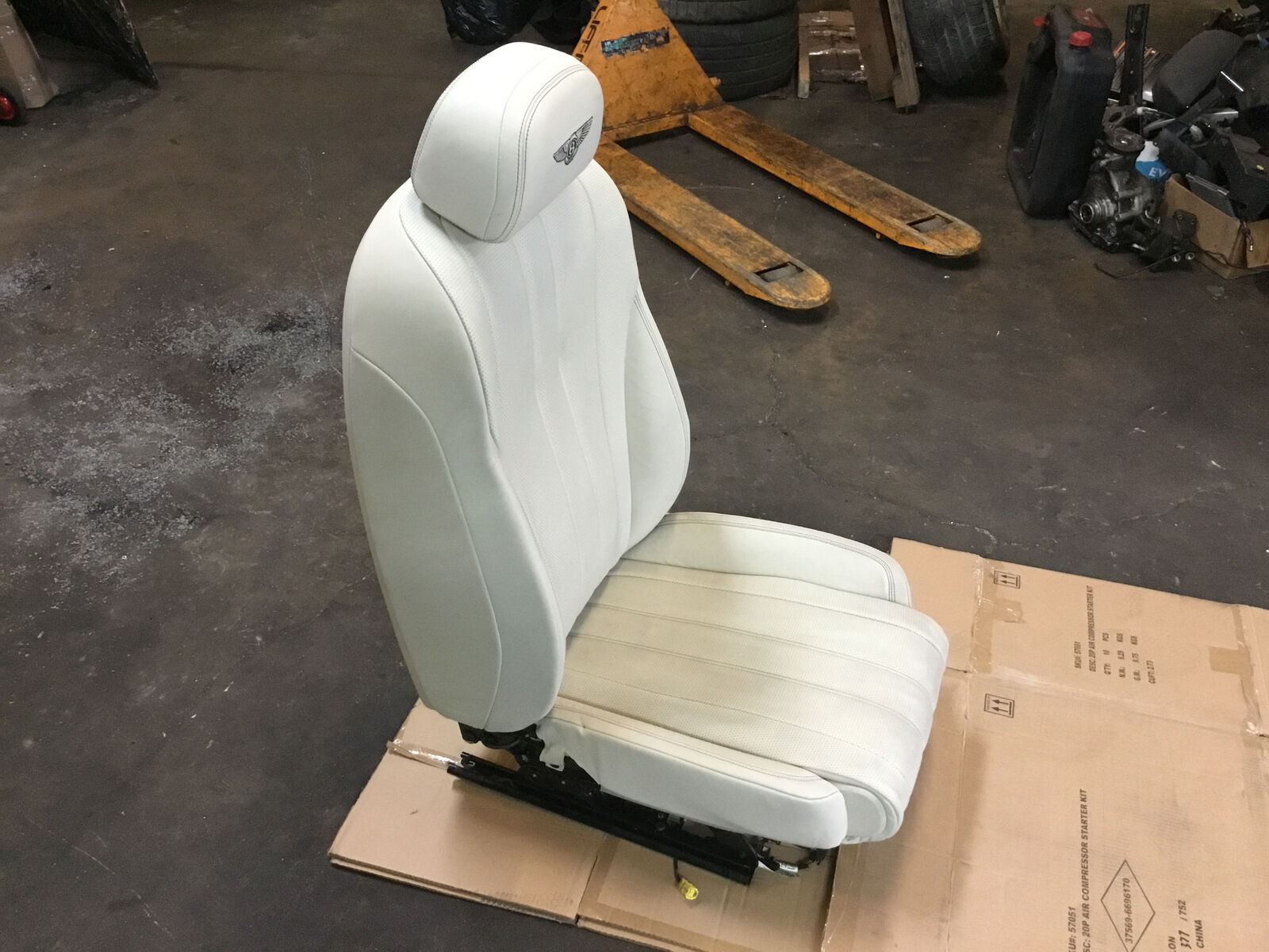 Bentley Flying Spur W12 Front Left Driver Upper Lower Seat Assembly 13-18 #2