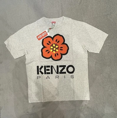 KENZO Boke Flower T-shirt Boke Flower gris coton manches courtes homme M - Photo 1/4
