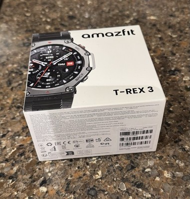 Amazfit T-Rex 3 Smart Watch - Onyx Black - FREE SHIPPING