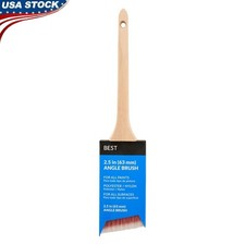 Professional Angle Sash Paint Brush Synthetic Bristles Easy Clean Durable Tool
