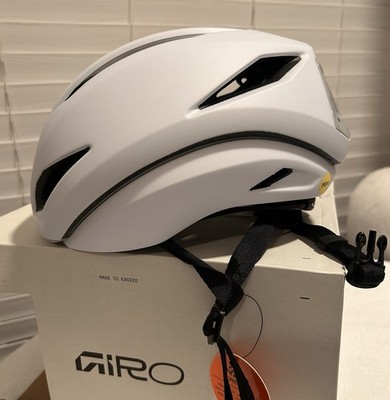 Giro Eclipse PRO Spherical MIPS Helmet, Matte White, Medium