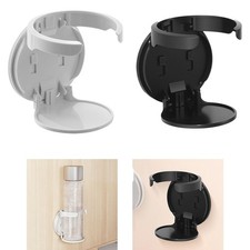 Porta della tazza montata a parete, supporto per bevande pieghevole,