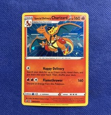 Carta Promo Charizard SWSH075 Spada e Scudo Cosmos Holo Consegna Speciale - NM
