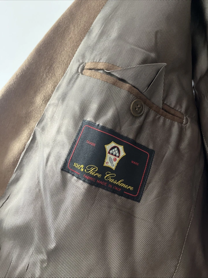 Traje marrón 100% cachemir Foto 4 de 4