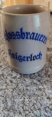 Biersteinkrug Haigerlocher Schloßbrauerei 8/20