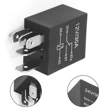 Reliable Quality Automotive Relay for Car Motor Simple Installation 12/24V 30A