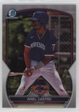 2023 Bowman Draft Chrome Refractor Ariel Castro #BDC-150 0b3