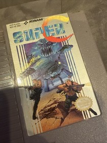 Super C (1985 Konami Nintendo, Authentic NES Cart) Super Contra Authentic