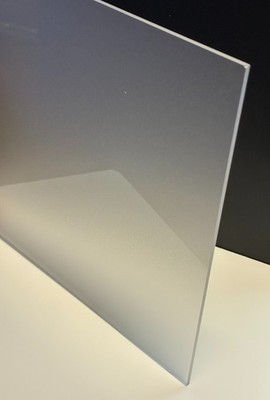 Acrylic Plexiglass Sheet-1/8'' (3mm) thick-Clear Frosted-24'' x 24''