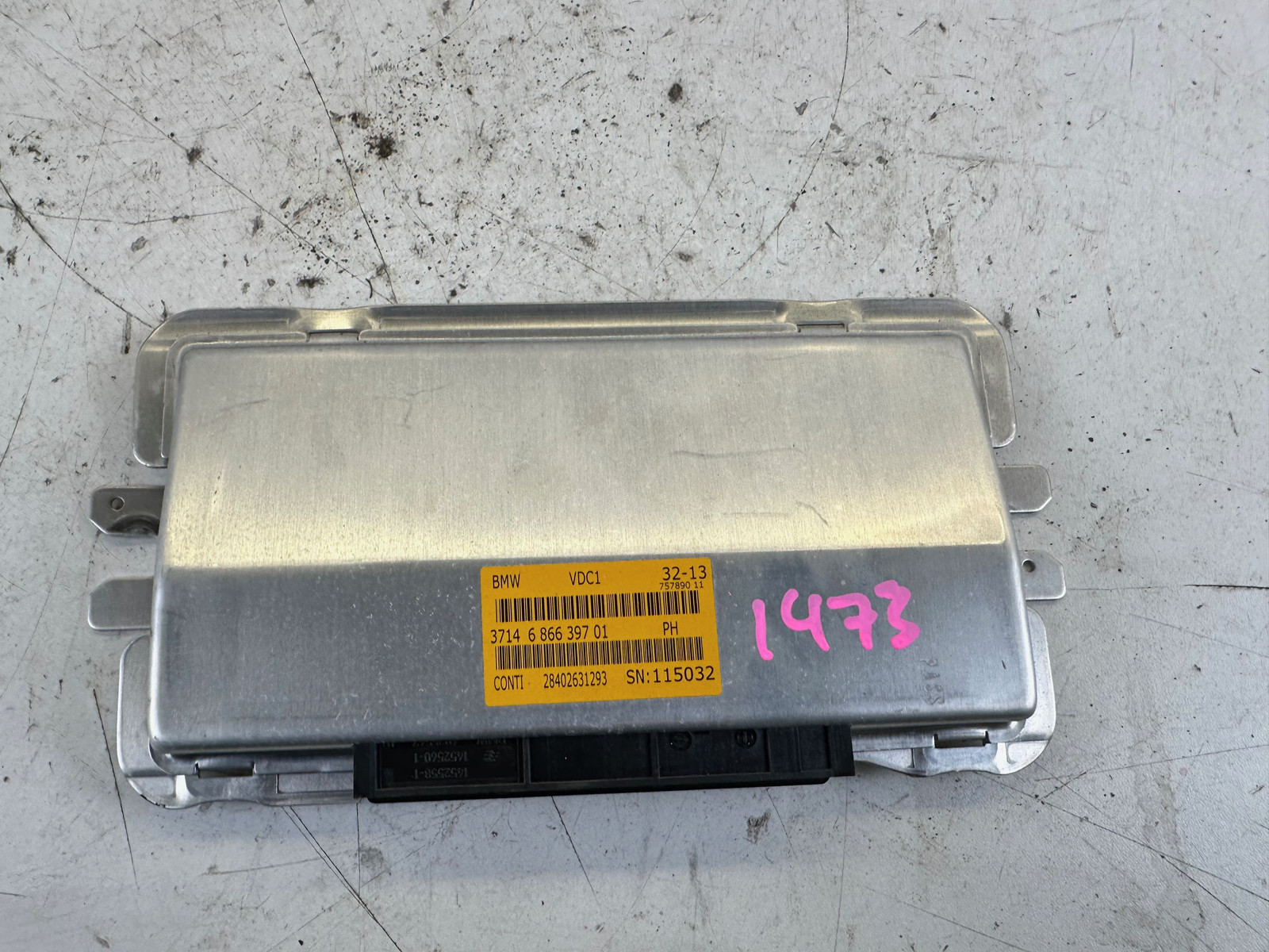 BMW 335i Active Suspension Control Module F30 12-18 OEM 3714 6 866 397 01