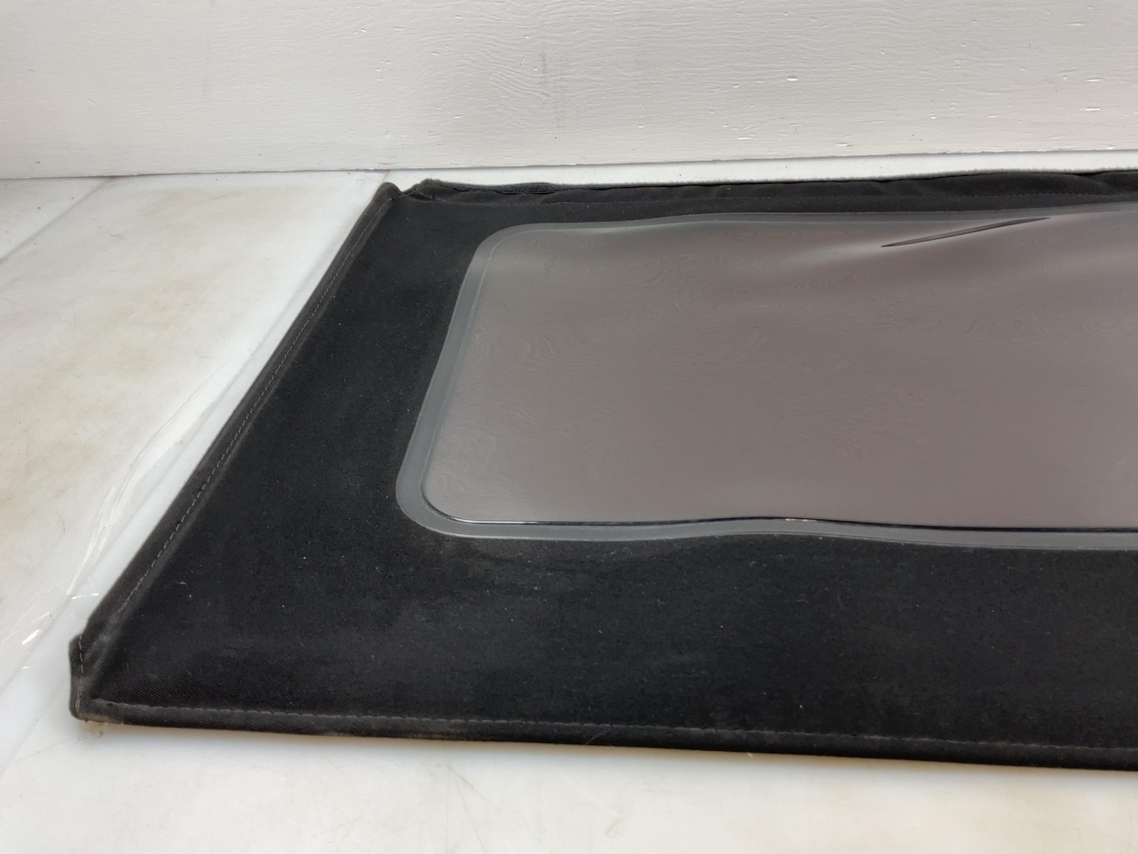 Jeep JK Wrangler 4 Door Drivers Side Twill Soft Top Window 2007-2017 016637 thumbnail 2