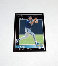 1992 Pinnacle 522 Jeff Kent Rookie RC  HOF Blue Jays