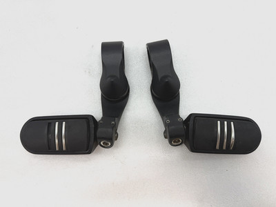 Short Angled Adjustable Highway Peg Mount Kit for Harley w/ Pegs