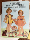 Shirley Temple Paper Cut-outs book; Never used; "Authentic Shirley TemplePaper"  — photo 1
