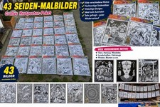 TerciArt Samtbilder OVP Wiederverkäufer aufgepasst! 43x Top Seiden-Malbilder XXL