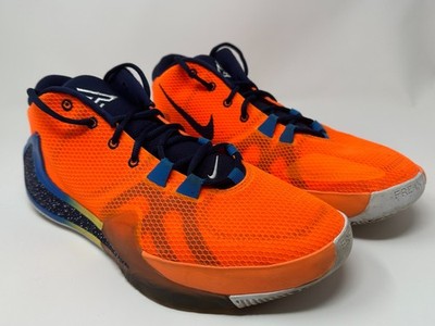 Nike Giannis Zoom Freak 1 All Bros Orange Mens Size 12 Basketball Shoe