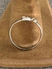 Vintage Sterling Silver Open Heart Promise Ring Size 8-1/2 — photo 5