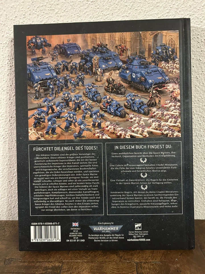 Warhammer 40.000 Codex Space Marines (Deutsch) - Bild 2 von 3
