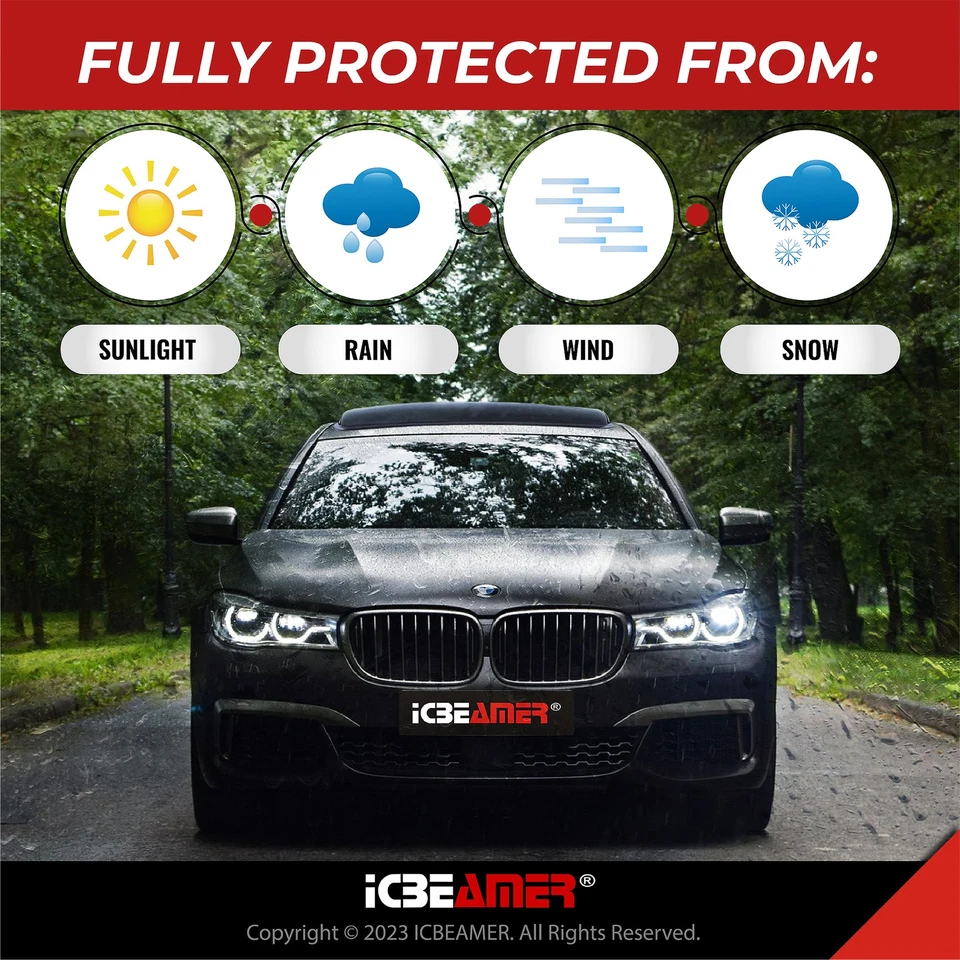 35" 880mm UNIVERSAL MOON ROOF SUNROOF VISOR SHADE RAIN/WIND GUARD DEFLECTOR U11 - Image 4 of 4