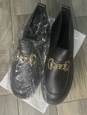 Brand New in Box- Women s Y2K Chunky Black Platform Loafer Size 40/US 9