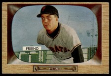 1955 Bowman #57 Bob Friend