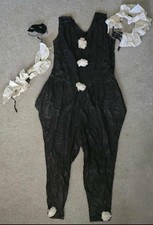 RARE Vintage Pierrot Clown Costume 1920's-1930's Authentic Vintage Item complete