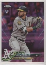 2018 Topps Chrome Update Target Exclusive Pink Refractor Dustin Fowler 0w8