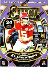 2025 Panini SELECT Football NFL Trading Cards Factory Sealed Blaster Box