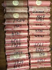 24 Rolls Of 1929 Wheat Pennies Circulated (1200 Coins Total) Free Shipping