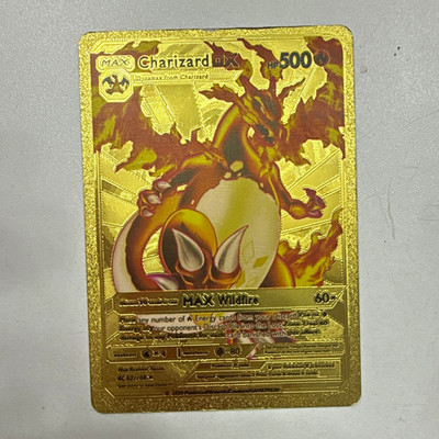 MAX Charizard DX Gold Foil Pokemon TCG Card 500 HP 2020 English