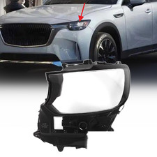  Left Headlight Lens Cover Lampshade Housing Shell For 2024-26 Mazda Cx-90 Cx90