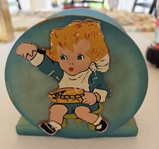 Vintage Little Boy Blue Piggy Bank