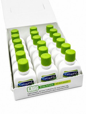 18 Bottles-Cetaphil Moisturizing Lotion Body & Face All Skin Types 1 oz./each