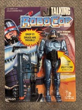 Toy Island 1993 Talking RoboCop w/ Working Bazooka NIP