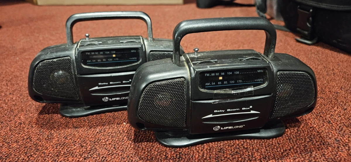 Boombox Portable AM/FM Radios with Headphone Jack for sale | eBay