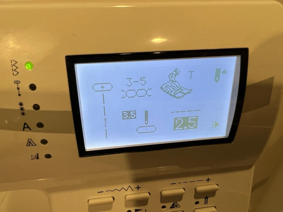 Euro Pro X Sewing Machine 9125 Computerized Embroidery Machines + Case & Extras - Image 3 of 4