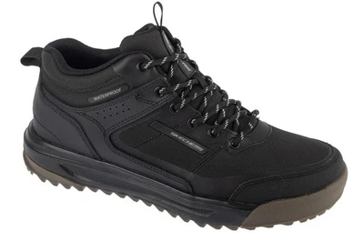 Trekkingschuhe Herren, Skechers Urban Street Hiker, Schwarz