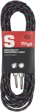 SGC6VT Vintage Tweed Instrument Cable - 6M Black