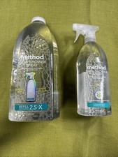 New Method Daily Shower Spray Cleaner 68oz Refill, Eucalyptus Mint  Spray 28 Oz