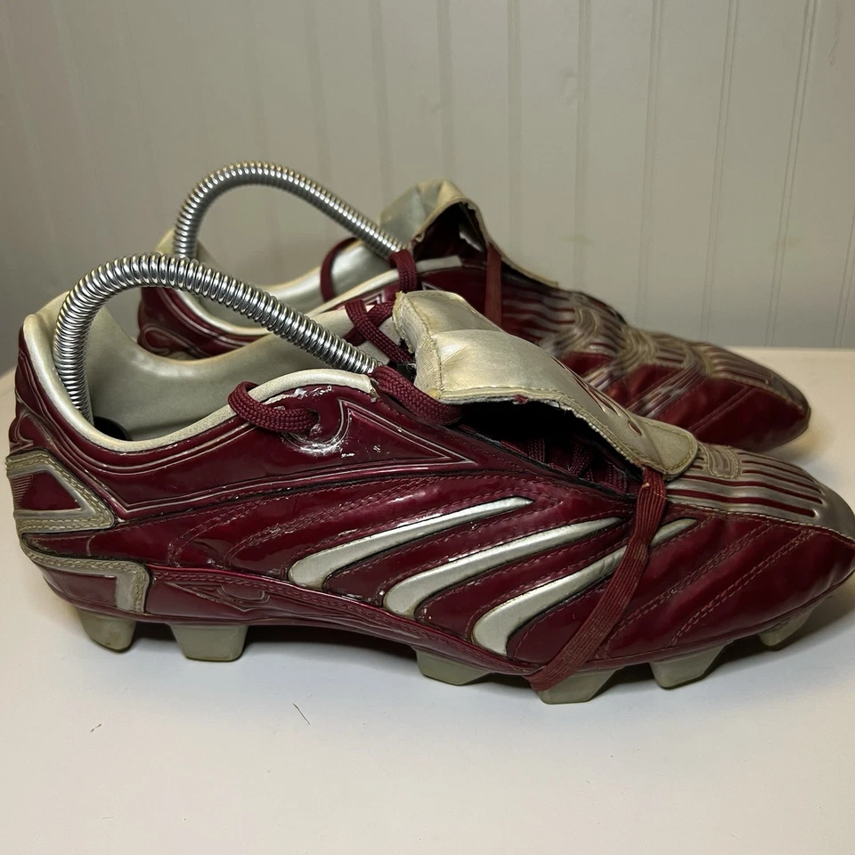Botín de fútbol vintage Adidas Predator Absolute TRX FG David Beckham 2005 para hombre 7,5 Foto 4 de 4