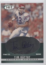 2000 SAGE Hit Auto Diamond Tim Rattay #A13 Auto 0f3